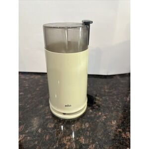 Braun Grinder Aromatic Coffee Grinder Type 4041 Off White  Made in Spain